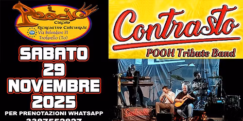 CONTRASTO - TRIBUTO POOH