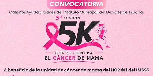 5ta Edici\u00f3n Corre contra el c\u00e1ncer de mama 2026\ud83e\ude77\ud83d\udc5f\ud83c\udf80
