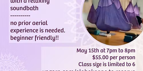 Aerial Silks Yin Yoga & Sound Bath