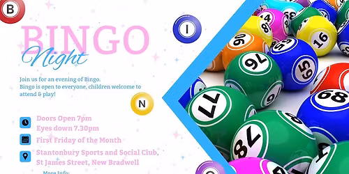 Bingo - Raising Money for Emily's Star