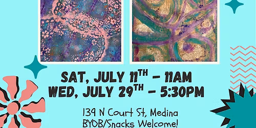 Intro to Gelli Printing w.Candace