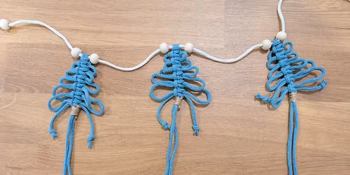 Macrame Workshop - Christmas Tree Garland