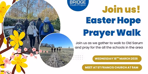 Prayer walk to Old Sarum for our schools