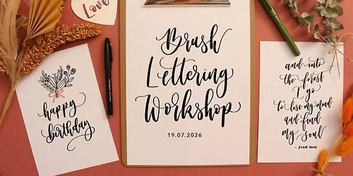 Beginners Brush Calligraphy Workshop 