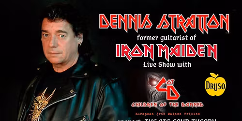 DENNIS STRATTON (ex Iron Maiden) live at Druso BG with Children Of The Damned Iron Maiden Tribute
