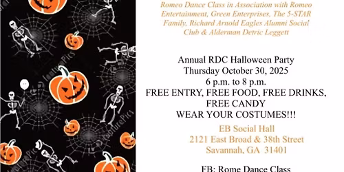 Romeo Dance Class Annual Halloween Event