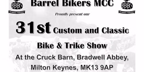 31st Custom and Classic Bike & Trike Show