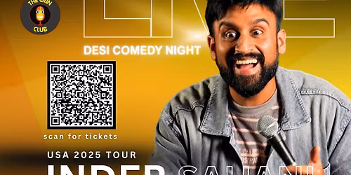INDER SAHANI - Stand UP Comedy Live
