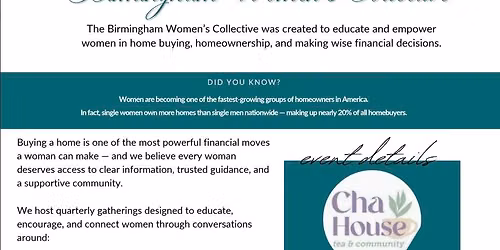 Women's Collective at Cha: Educate. Empower. Equip. 