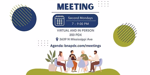 BNA Monthly Community Meeting