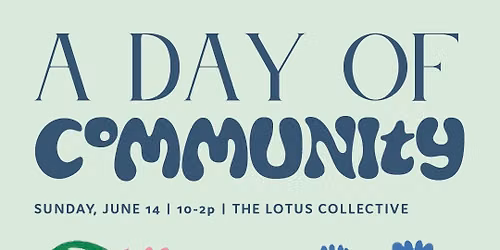 A Day of Community\ud83c\udf38