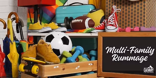 Mount Calvary Lutheran Multi Family Rummage Sale