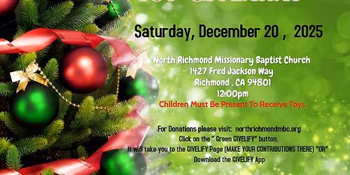 North Richmond Community Toy Giveaway 