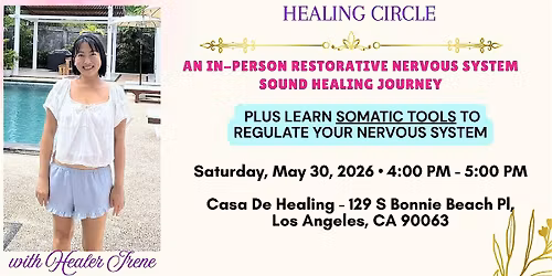 Women's Nervous System Healing Circle (with Sound Bath)