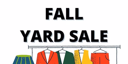 Fall Yard Sale @ Hebron Church 