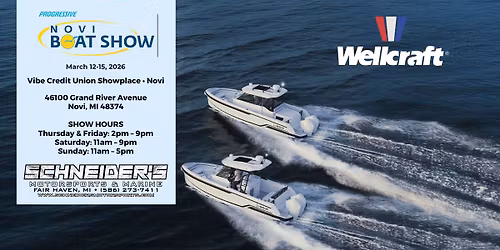 Schneider\u2019s Motorsports & Marine at the Novi Boat Show 2026