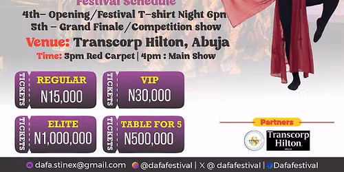 Dance Art Festival Abuja 2026