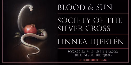BLOOD + SUN | SOCIETY OF THE SILVER CROSS | LINNEA HJERT\u00c9N | SODAS 2123
