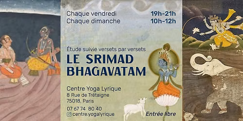 \u00c9tude du Srimad Bhagavatam