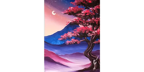Mulberry Moonlight - Paint and Sip in New Braunfels | Classpop!\u2122