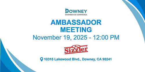 \ud83d\udce3 Join us for our next Ambassador Meeting!