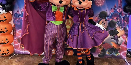 Not So Scary Halloween with Mickey and Minnie Mouse