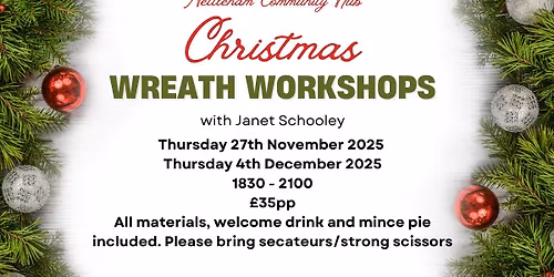 Christamas Wreath Workshop