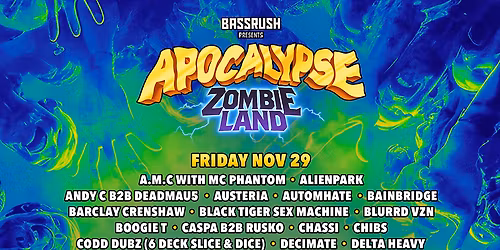 2025 Apocalypse Zombieland - 2 Day Pass at Queen Mary Park