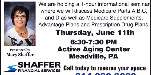 Medicare Basics Seminar