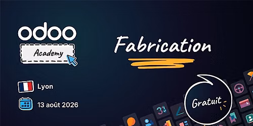 Odoo Academy Fabrication - Lyon