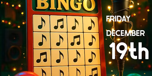 Christmas Music Bingo