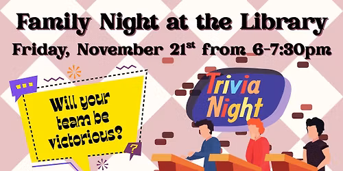 November Family Night at the Library