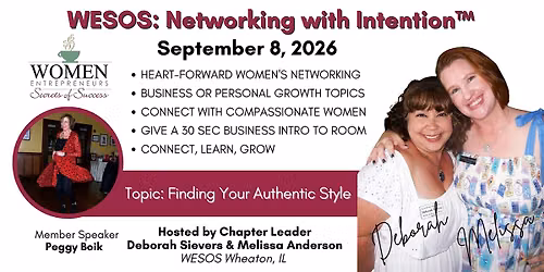 WESOS Wheaton: Finding Your Authentic Style