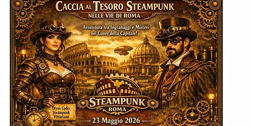 Caccia al tesoro steampunk per le vie del centro 