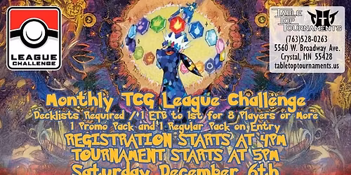 PKM TCG: League Challenge