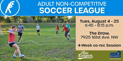 Soccer - Adult Non-Competitive League