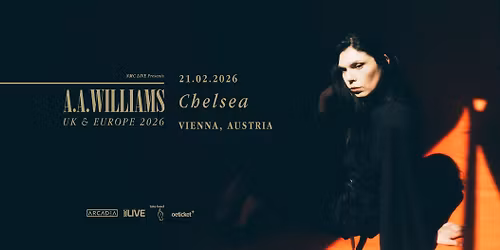 A.A. WILLIAMS (UK) \u2022 "UK & EUROPE 2026" \u2022 Chelsea Wien