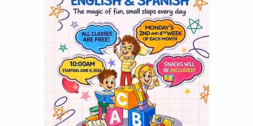 Let's Learn ABC. 123 - English & Spanish