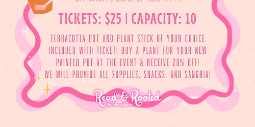Craft & Chat: Plant Pot Painting