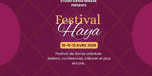 Festival Haya - 1\u00e8re \u00e9dition