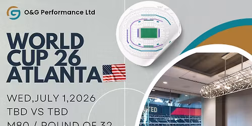 World Cup 2026 | Round of 32 Stadium Atlanta (US)