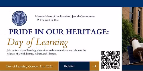 PRIDE IN OUR HERITAGE: Day of Learning