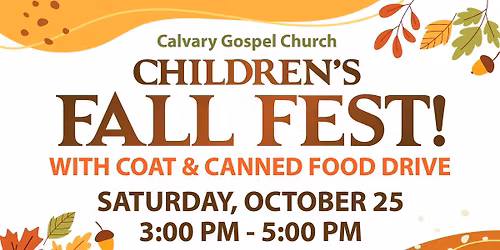 Children's Fall Festival