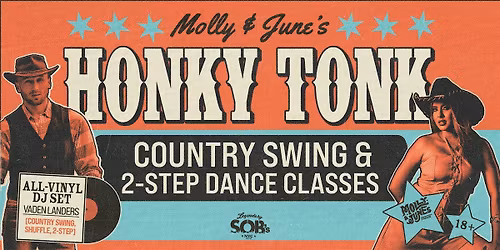 Molly & June's Honky Tonk: Country Swing & 2-Step Dance Classes