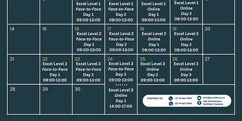 Microsoft Excel Classes 