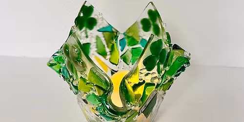 3\/12 Erin go Bragh Fused Candleholder Class