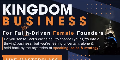 God Is My Boss: Launching  a profitable business as a Woman of Faith
