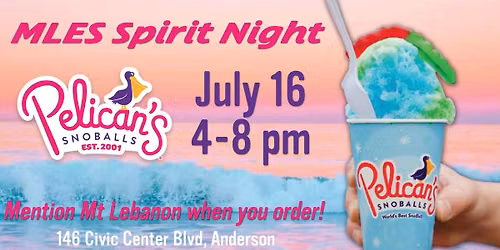 Spirit Night at Pelican's