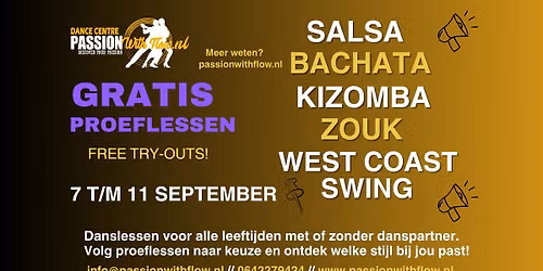 Gratis Proeflessen