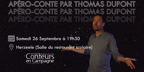 Ap\u00e9ro-conte par Thomas Dupont - Conteurs en Campagne 2026